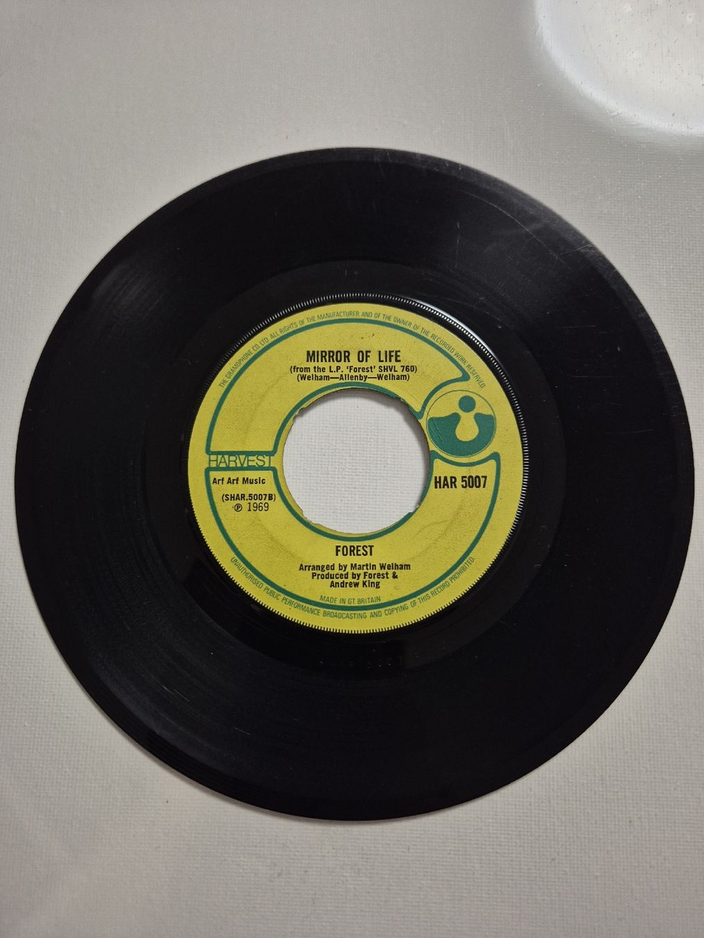 Dischi in vinile: Forest  -  Searching For Shadows ...Single 7  – Usato da Uster venduto da newwave0 2