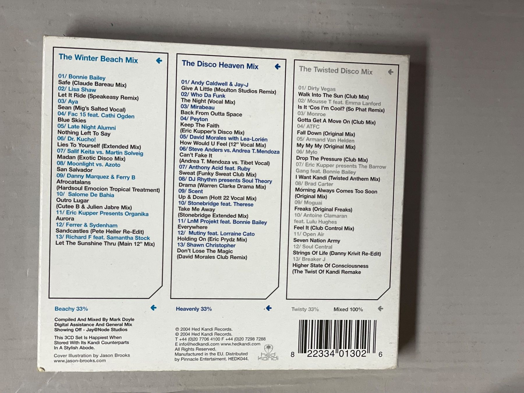 CD: Hed Kandi - Mix Winter – Usato da Muri b. Bern venduto da AdidasCollector 1