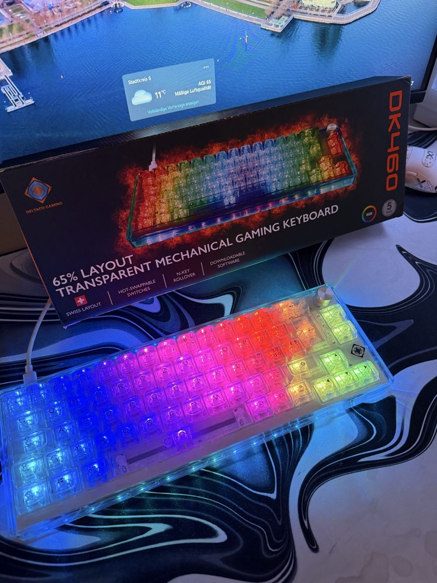 Tastiere: Gaming Keyboard 65% Deltaco – Usato da Zollikon venduto da Mollyp