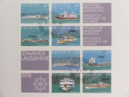 Timbres Helvetia 1978