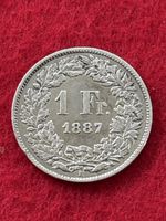 Monnaie Suisse 🇨🇭 1887 1fr 