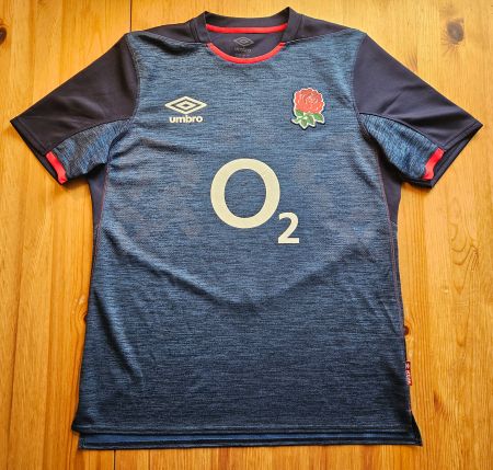 England Trikot Umbro Rugby Grösse L UK Sport O2