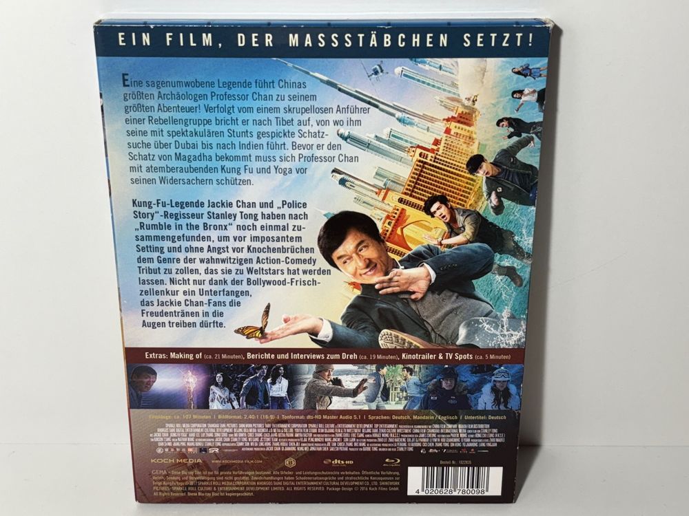 Kung Fu Yoga Der goldene Arm der Götter Blu Ray (D'occasion) à