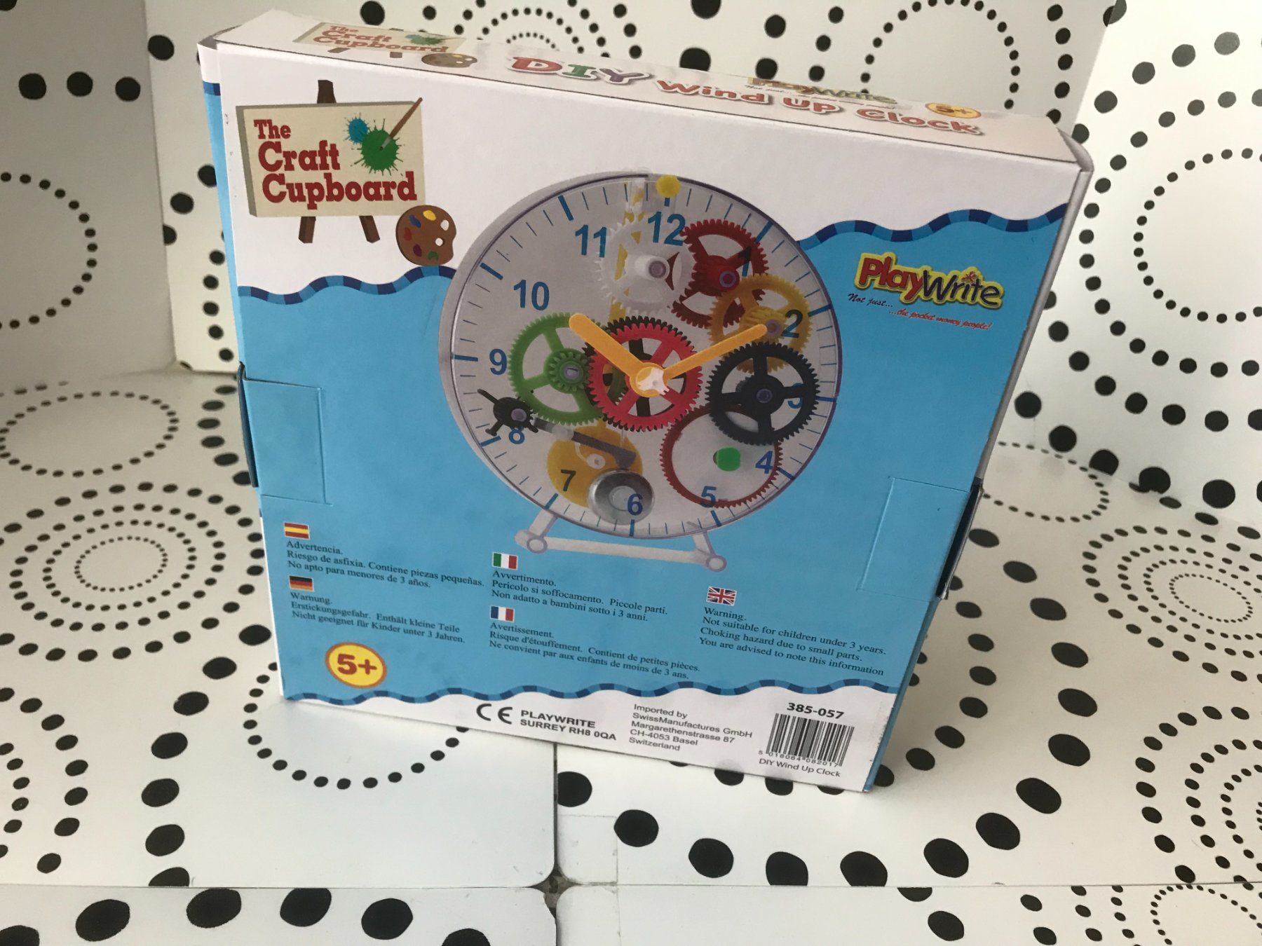 Orologi da terra & Orologi da parete: Technoline Mechanical Wall Clock Learning Kit - Toy - NEW ! – Nuovo e nell'imballaggio originale da Epalinges venduto da dream-watch 6
