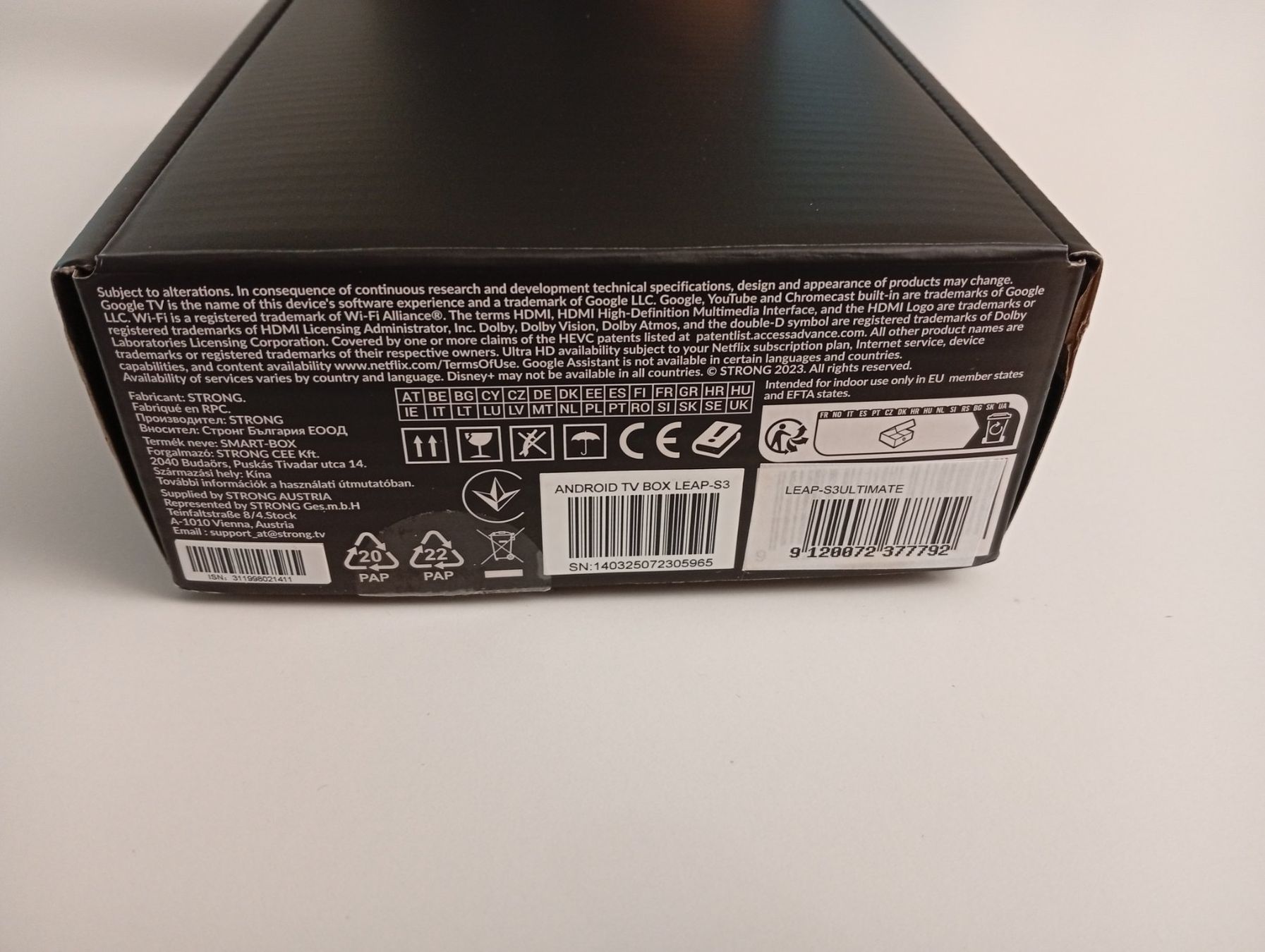 Google Systèmes audio & multimédias: Strong LEAP -S3 Google TV – Neuf avec emballage d'origine à Villars-sur-Glâne par dadj01 6