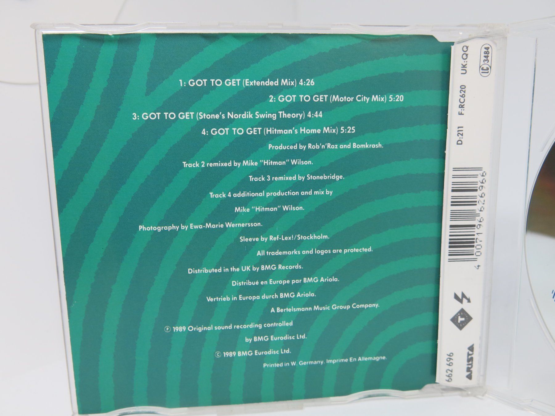 CD: 2 CD: Rob 'N' Raz Feat. Leila K + Maxi Single Got To Get – Usato da Ernetschwil venduto da luisvonerni 6