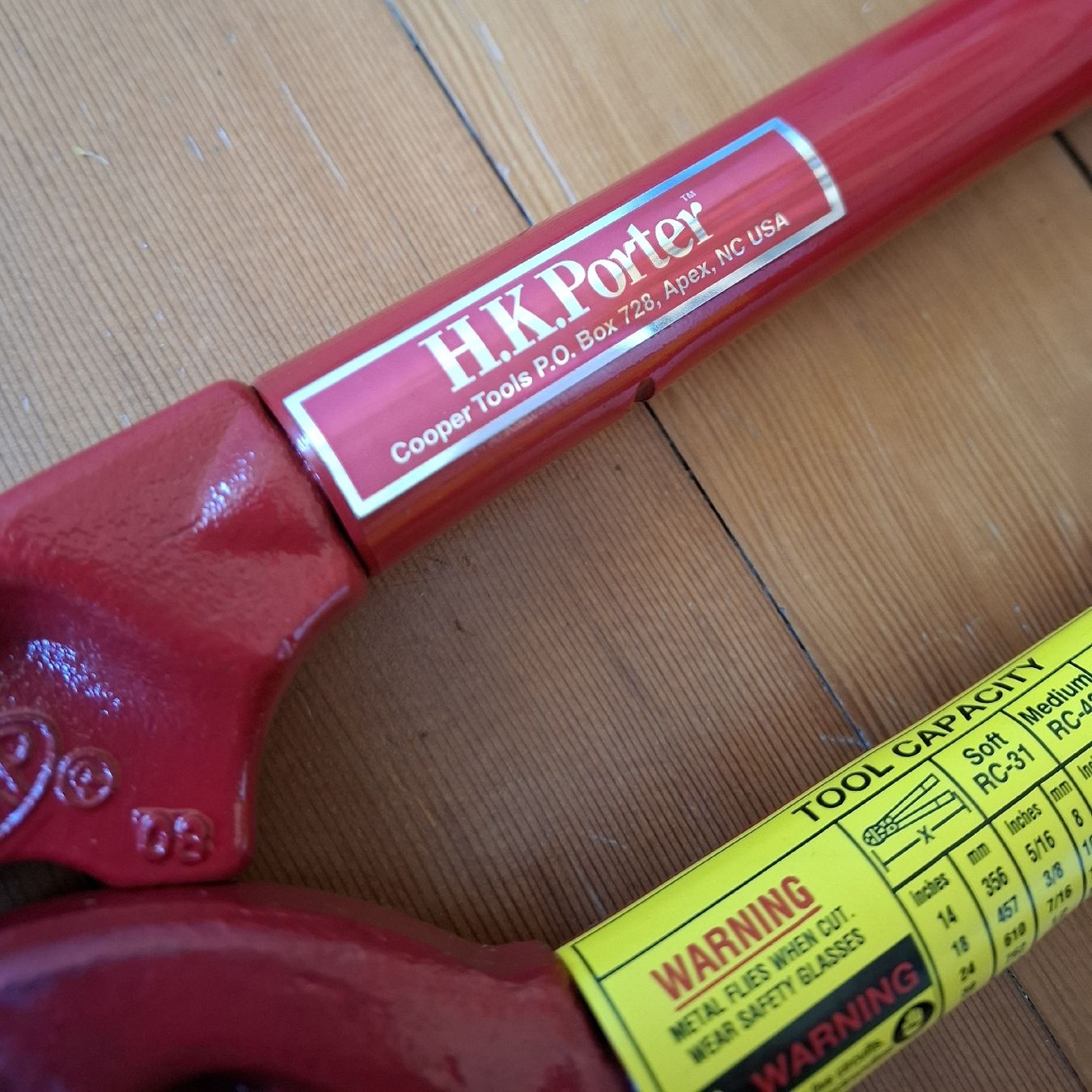 Tutti gli attrezzi: Bolzenschneider - H.K. Porter 30" – Nuovo e nell'imballaggio originale da Reinach BL venduto da HeTra20 5