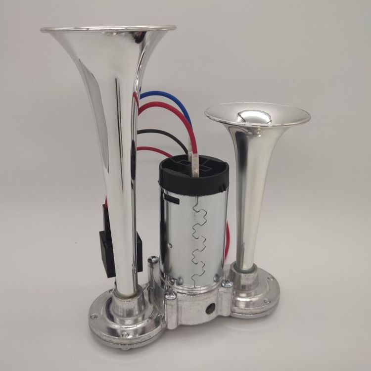 TIMIDAILY Notfallpfeife Edelstahl - 120dB Doppelrohr Mit Schlüsselring