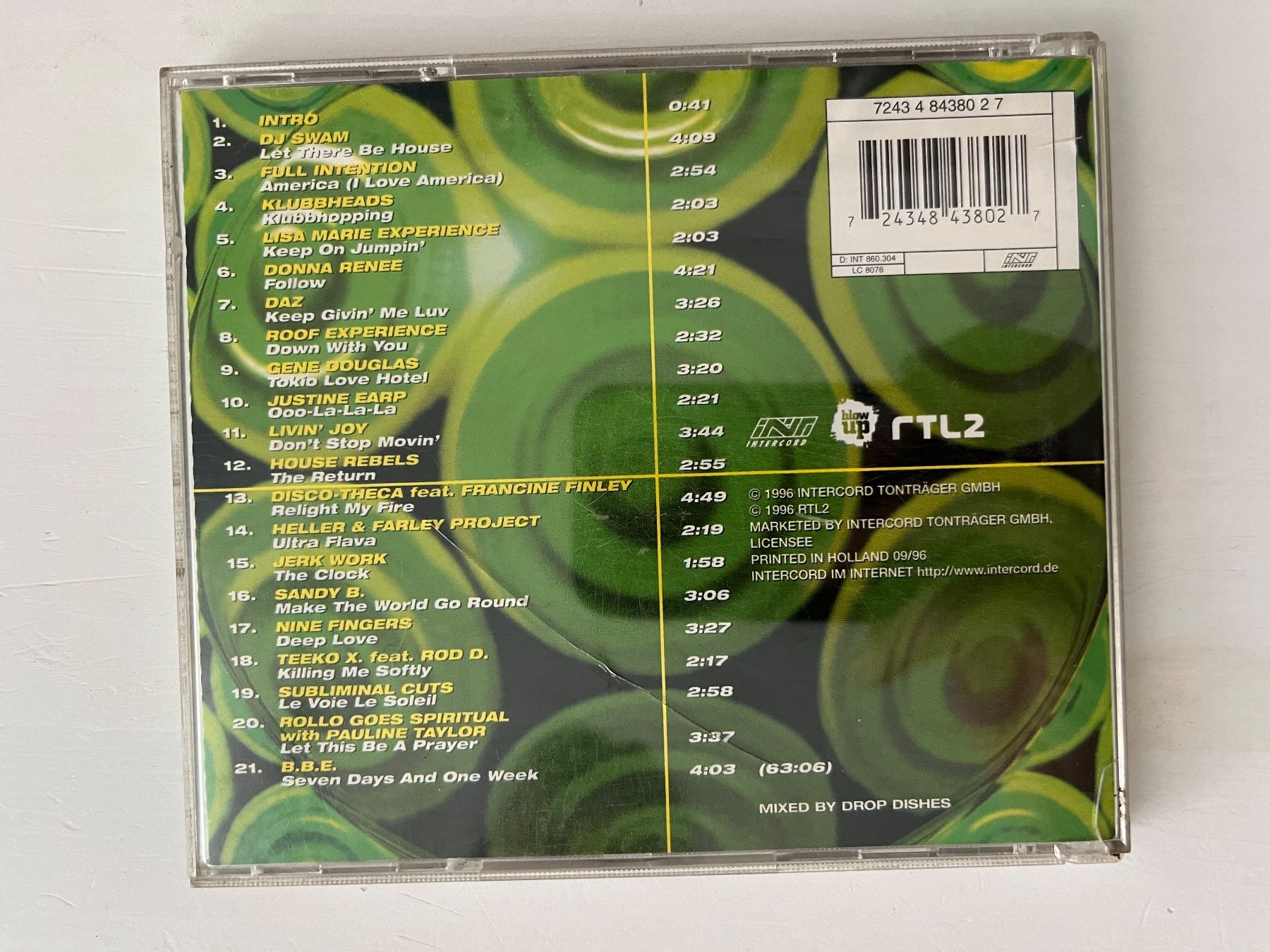 CD: DJ Networx Vol. 1 CD - Classic 90s Techno – Usato da Sierre venduto da black.box 1