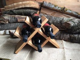 Weinregal Esche