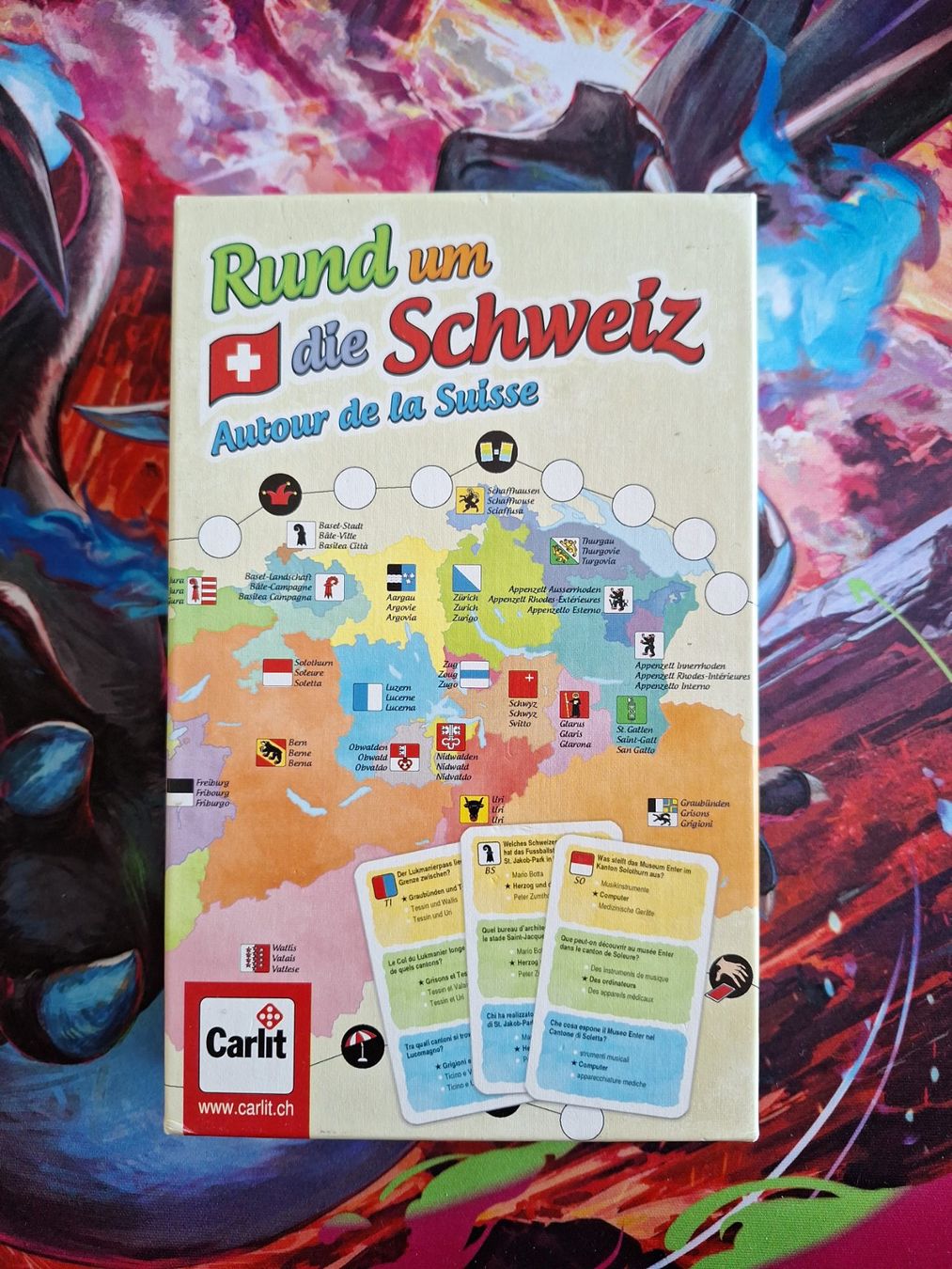 Giochi: Rund um die Schweiz - Brettspiel – Usato da Altstätten SG venduto da GGsGameshop