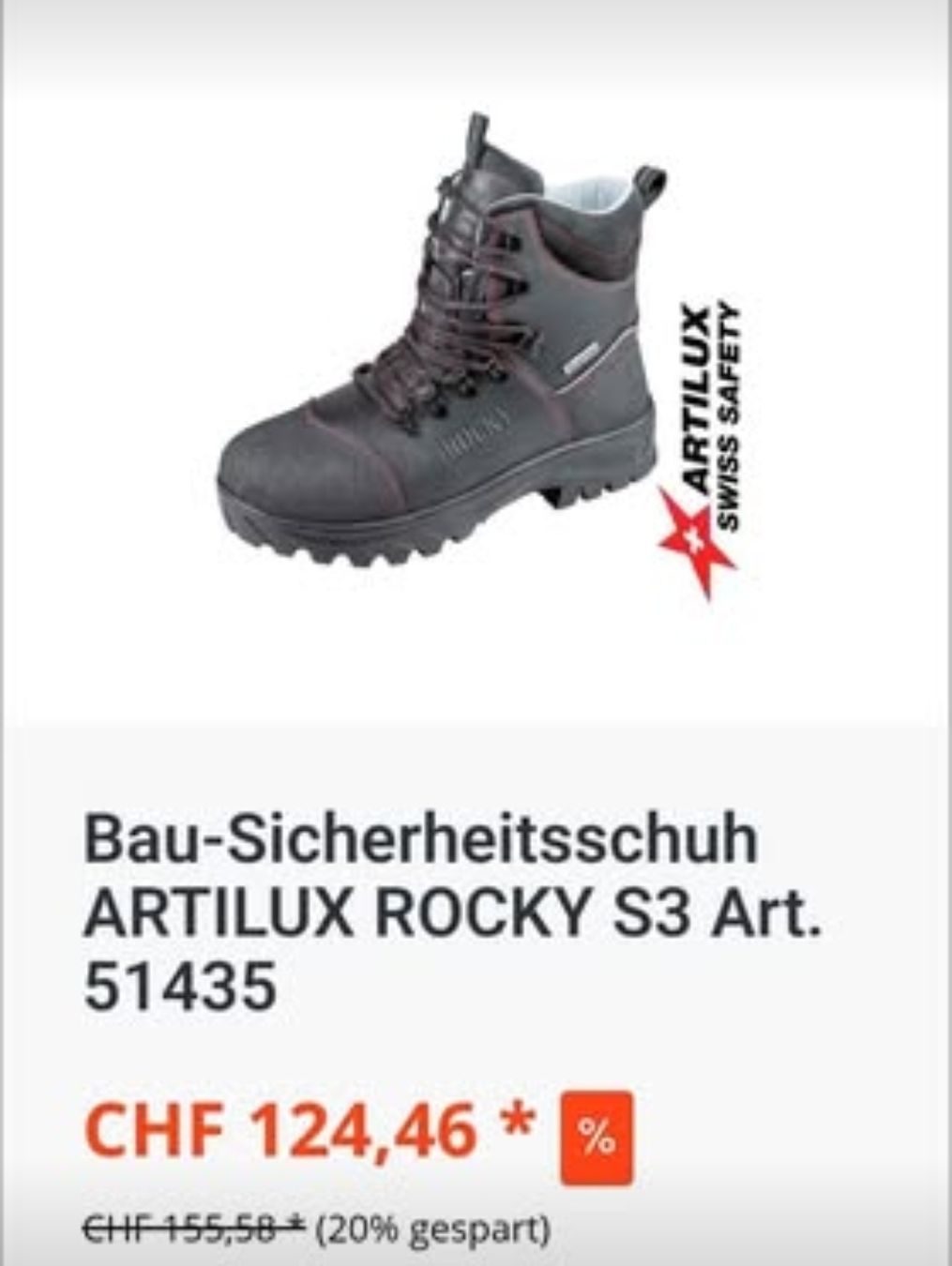 Scarpe da uomo: Rocky Work Boots – Durable & Comfortable (Size 38) – Usato da Basel venduto da sot_sxx7 5