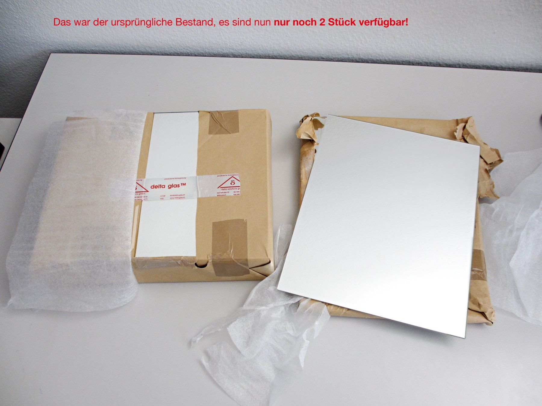 Spiegel: Spiegelplatten 33.8 X 26.5 cm (2 Stk) – Neu (gemäss Beschreibung) aus Winterthur von Nooitgedagt 3