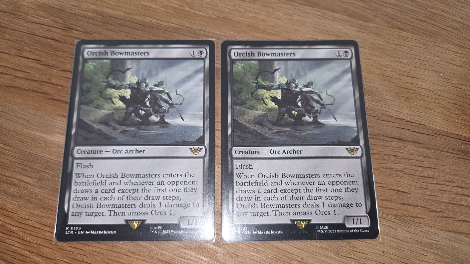 Magic The Gathering Carte collezionabili: Mtg  2x Orcish Bowmaster – Nuovo (secondo la descrizione) da Buchs SG venduto da Remomoses