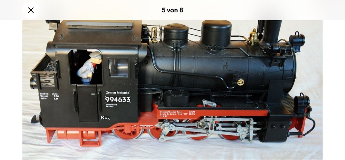 LGB Modellini di ferrovie: LGB 28001 – Nuovo (secondo la descrizione) da Wohlen AG venduto da Botaurus