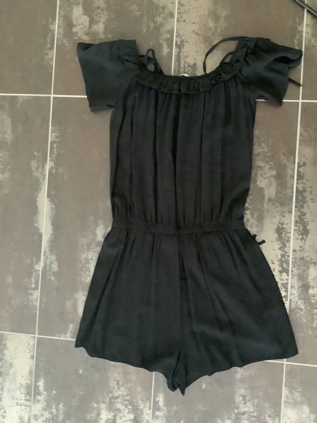 Jumpsuits: Schwarzer Sommer Jumpsuit Gr. XS luftig bequem – Neu (gemäss Beschreibung) aus Ehrendingen von Bambenda 1