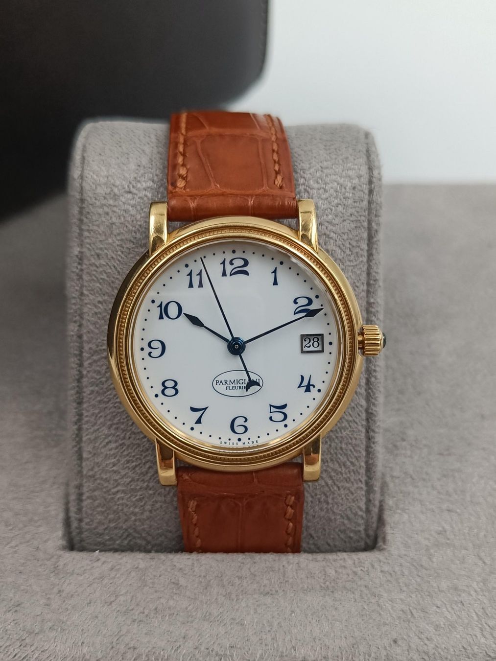Parmigiani Fleurier Orologi: PARMIGIANI FLEURIER  "TORIC"  MIT EMAILLIERTEM ZIFFERBLATT – Usato da Luzern venduto da EdiGem