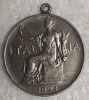 Italien, 1-Lira-Münze aus dem Jahr 1924