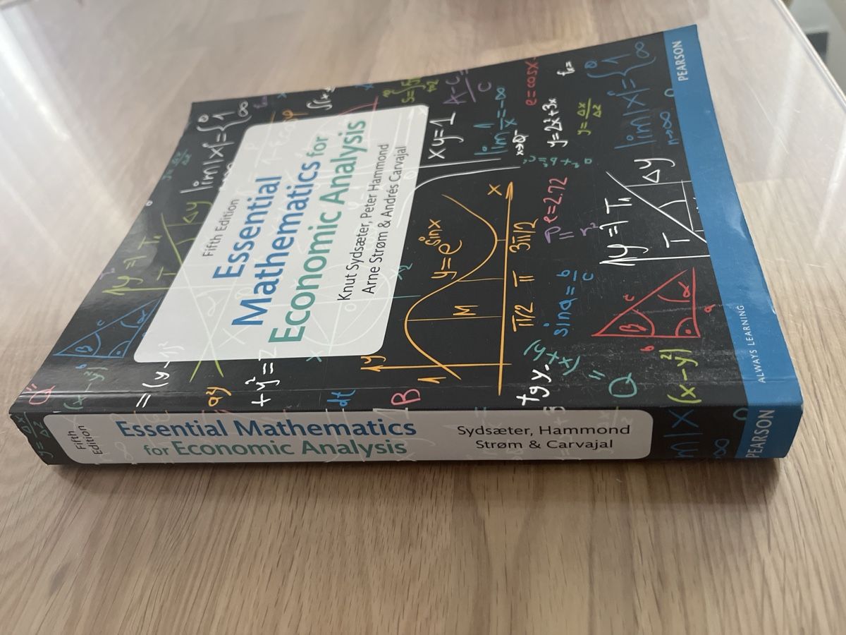 Libri: Buch:Essential Mathematics for Economic Analysis – Nuovo (secondo la descrizione) da Zug venduto da amolution 2