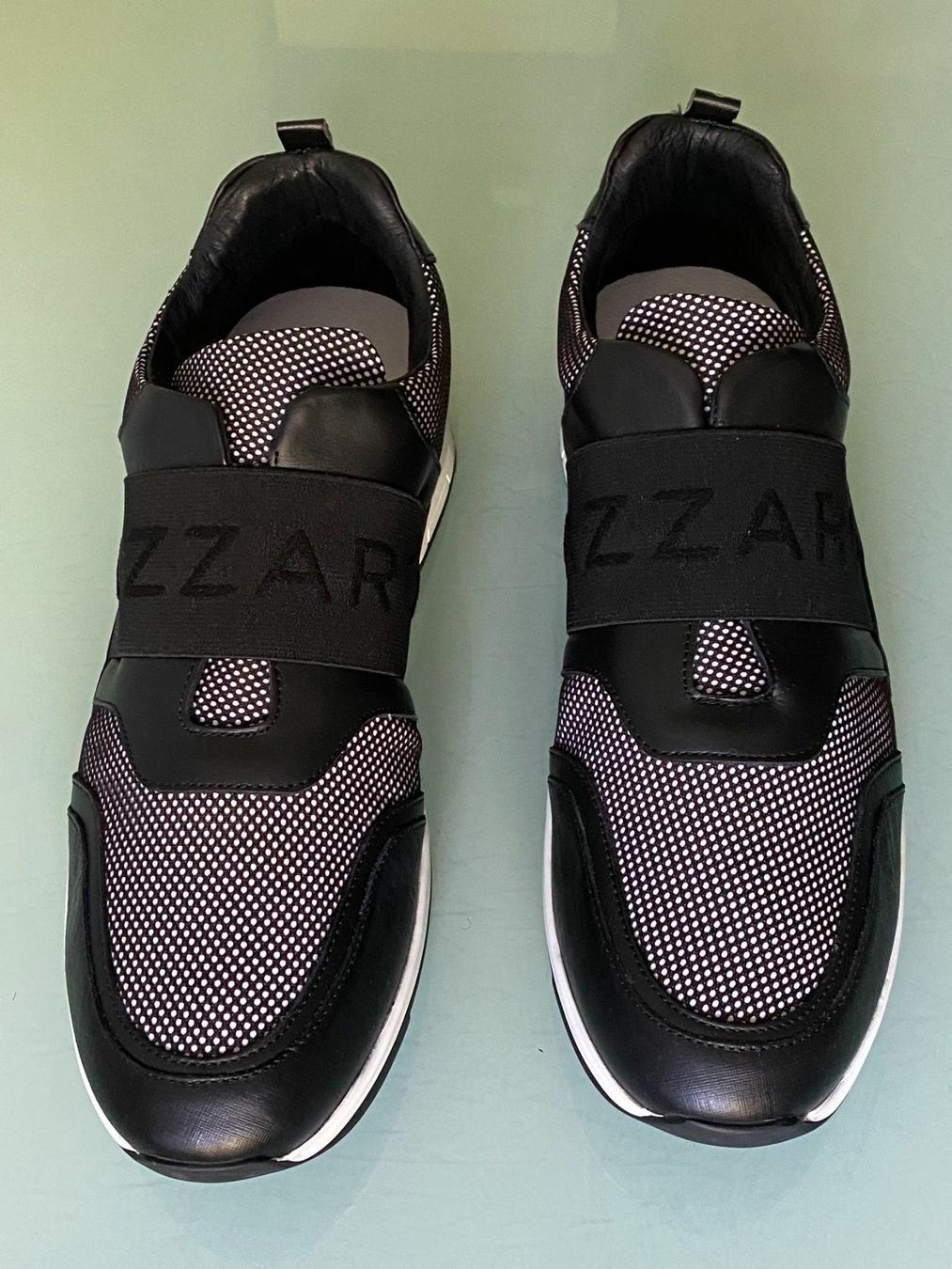 Azzaro Scarpe da uomo: AZZARO Strap Elastic Schwarz Leder Sneakers 42 – Nuovo (secondo la descrizione) da Kreuzlingen venduto da Selliton 9