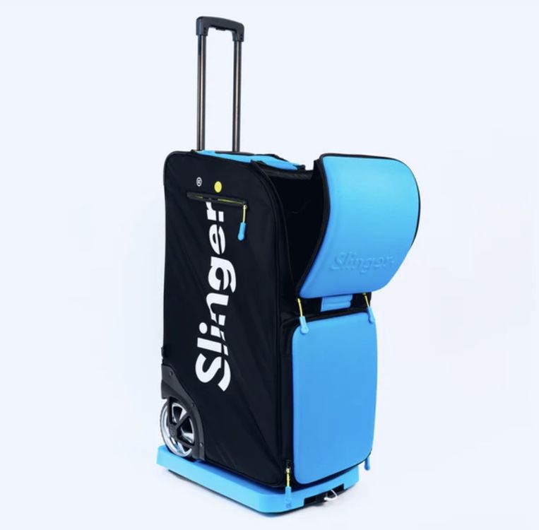 PT-MAX C Tennis Ballmaschine - Smart Trainer Mit App Steuerung & 120 Bälle