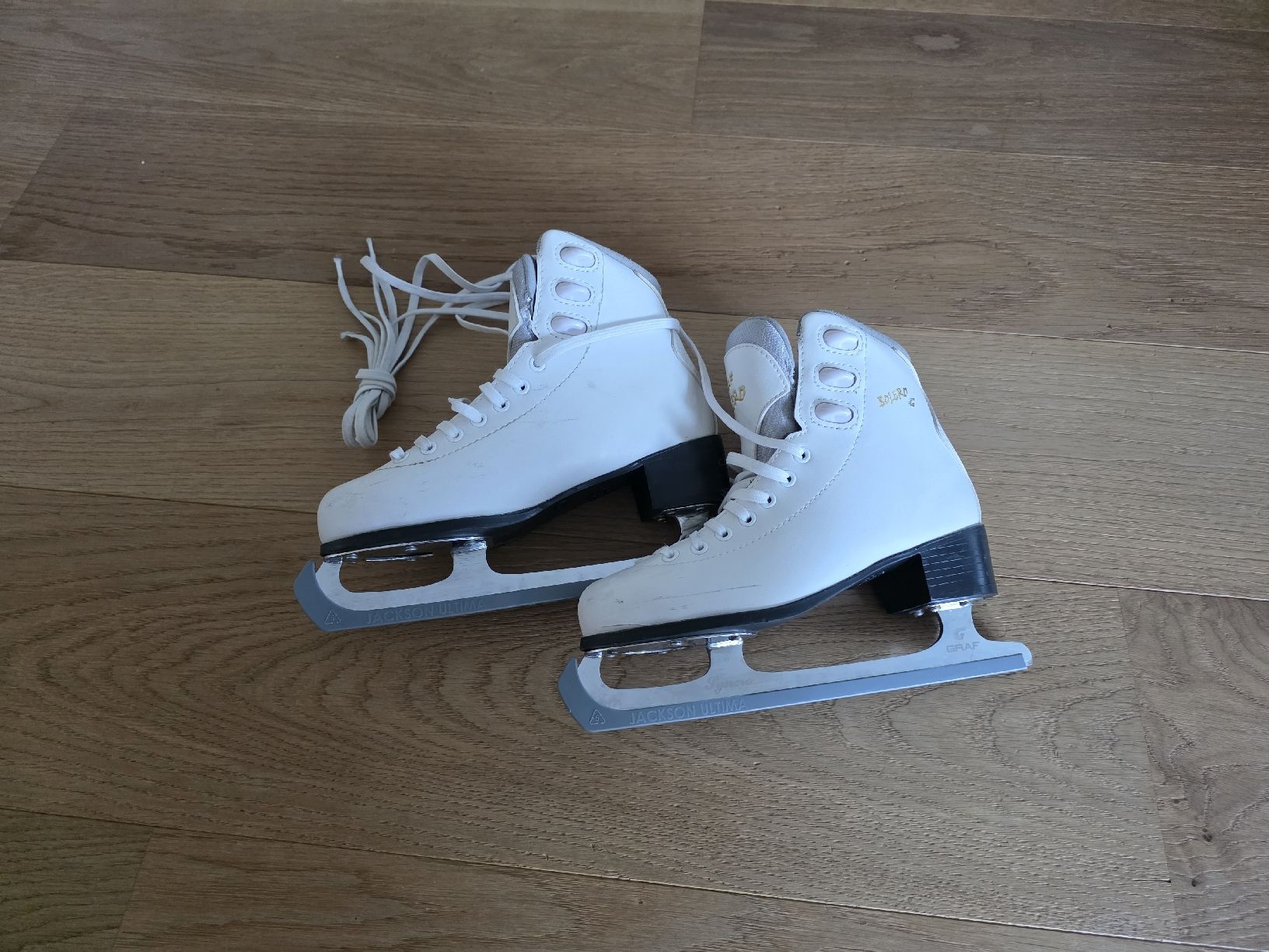 Graf Pattini da ghiaccio: Graf Bolero Schlittschuh, Gr. 35 – Usato da Oberhasli venduto da Fabilan 1