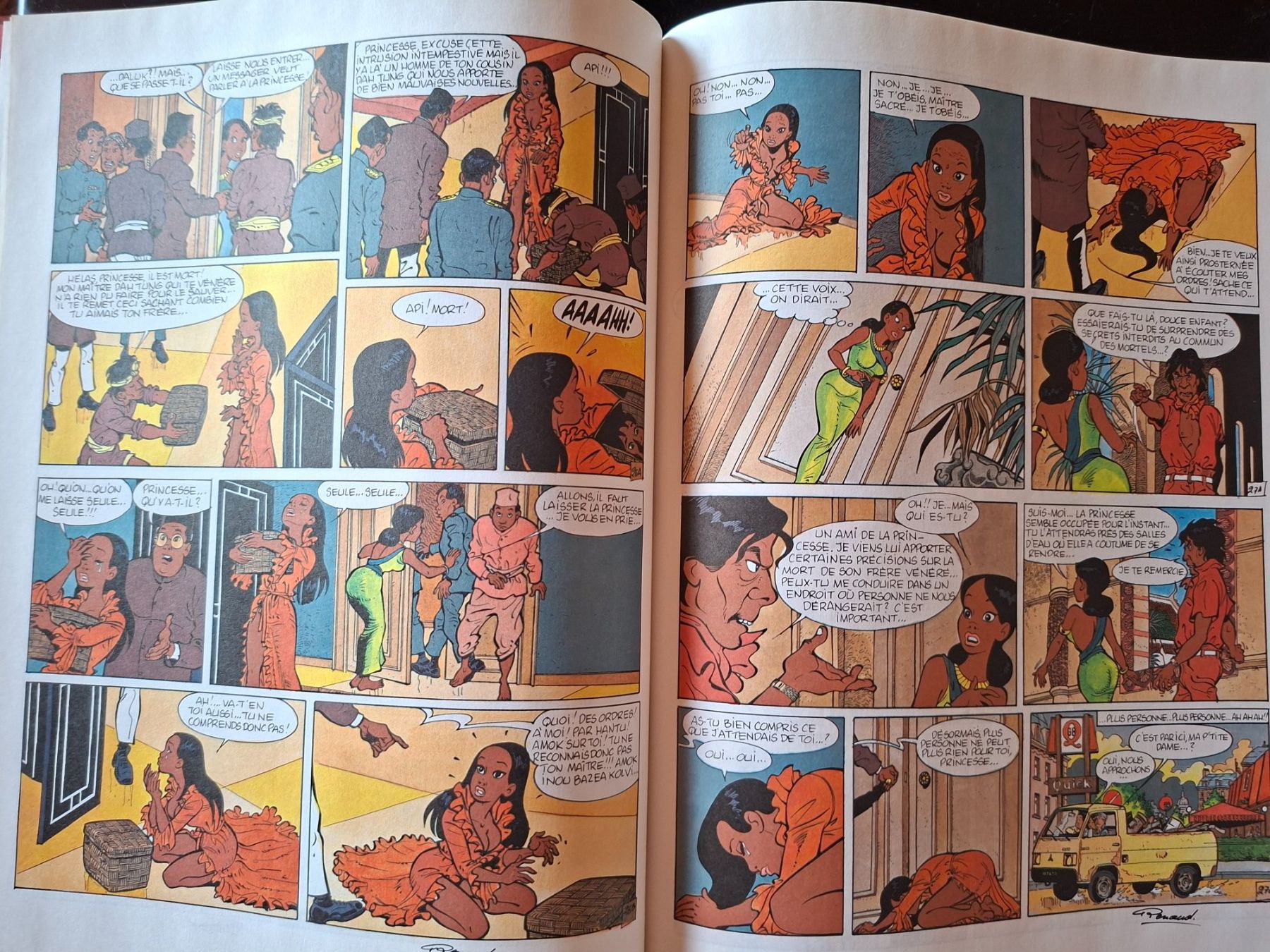 Comics: BRELAN DE DAMES N°5 EO  La malédiction – Gebraucht aus Neuchâtel von skajams 4