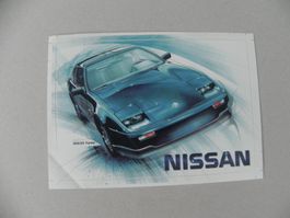 Abziehbild Aufkleber Kleber 35 Jahre alt Japan Auto Nissan