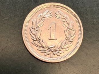 Tutti le monete: 1 Rp. 1938 Bronze – Usato da Zetzwil venduto da Spitz70 1