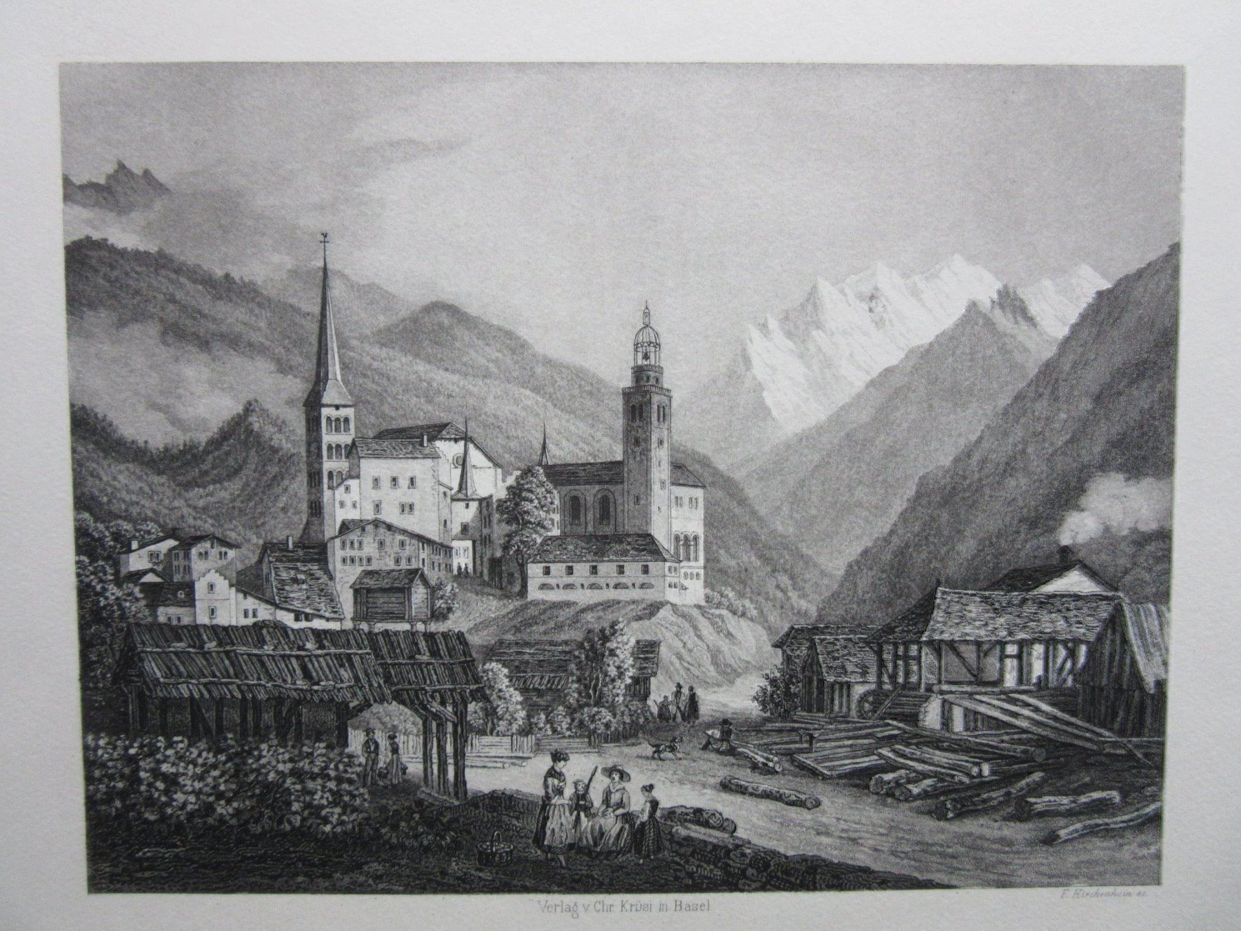 Stiche: VISP AQUATINTA – Gebraucht aus Gersau von grafik-kunst