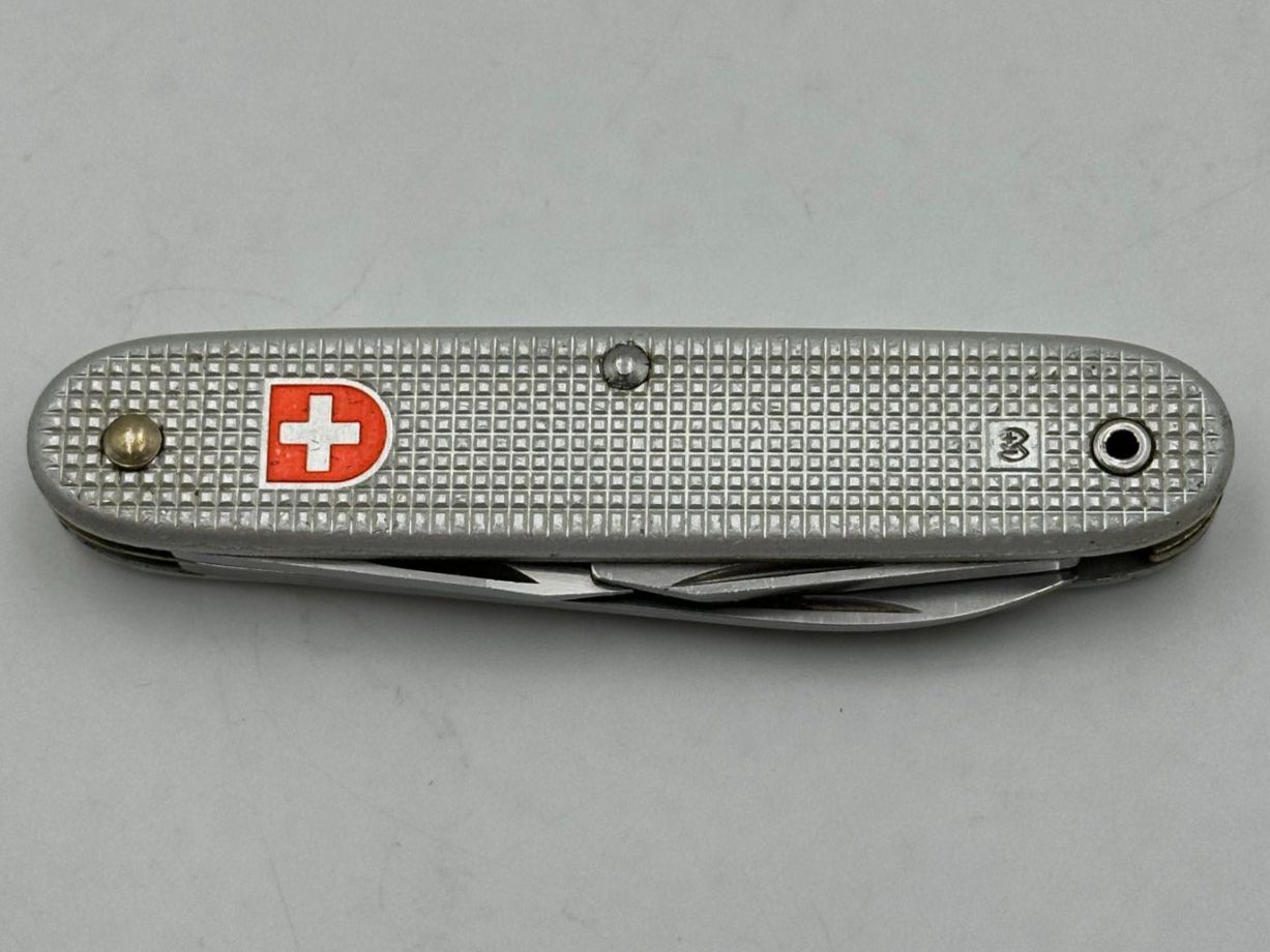 Wenger Coltelli tascabile: WENGER Delémonet Offiziersmesser Sackmesser 1981 – Usato da Luzern venduto da Lager6640 3