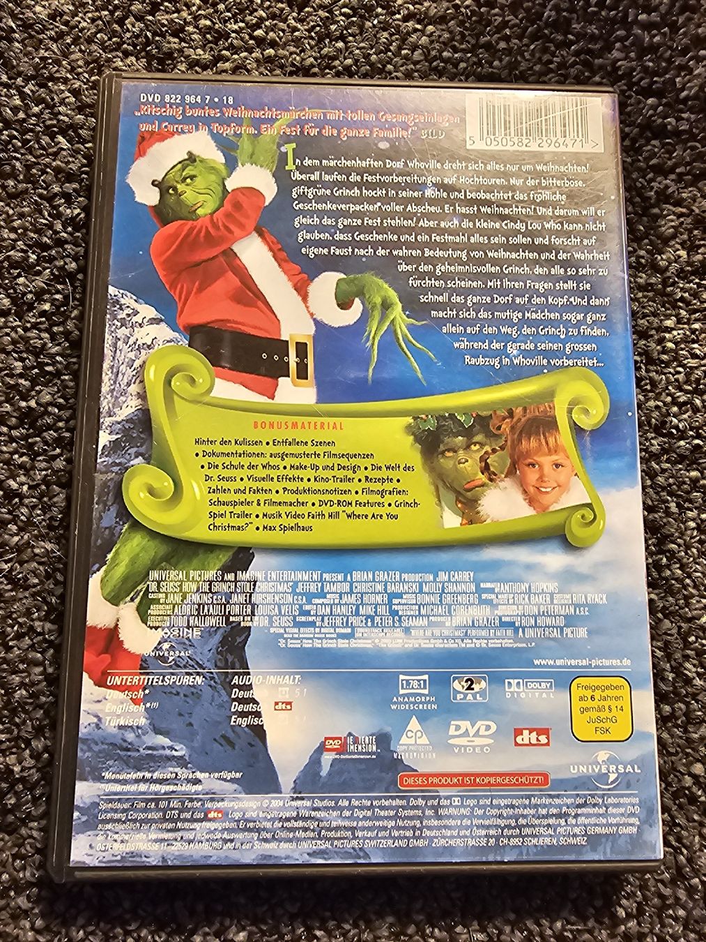 Tous les DVDs: Der Grinch (21241) – D'occasion à Ruswil par jan_bxl5 1