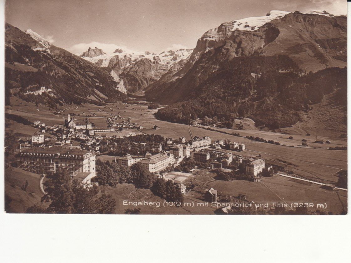 Cartoline postali: Engelberg ca. 1925 – Usato da Bürglen TG venduto da StampGraf