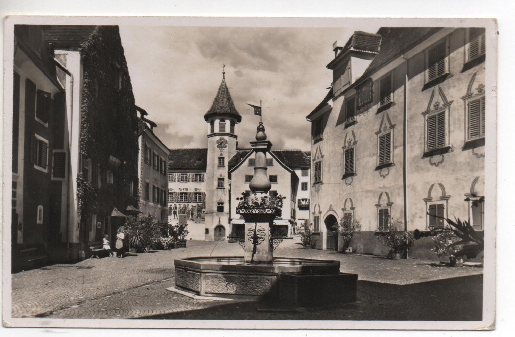 Cartoline postali: MAIENFELD Städtliplatz – Usato da Jona venduto da philajona