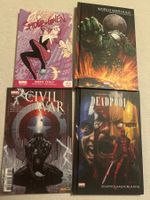 Lot de 4 Comics Marvel/DC - Spider-Gwen, Civil War, Deadpool