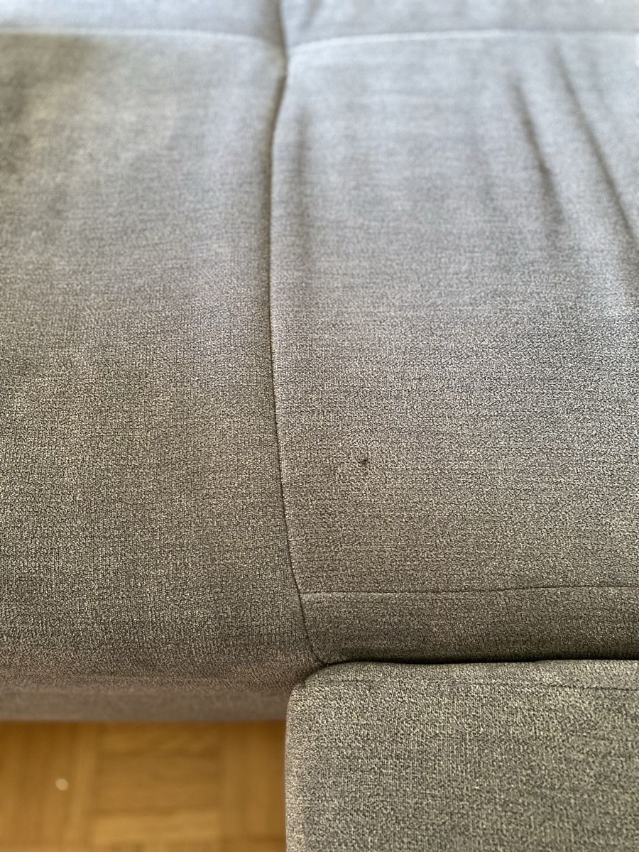 Divani: Graues Ecksofa mit Bettfunktion & Stauraum – Usato da Zürich venduto da NiTo2021 6
