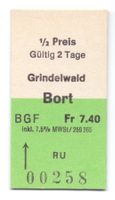 Billette Grindelwald - Bort BGF