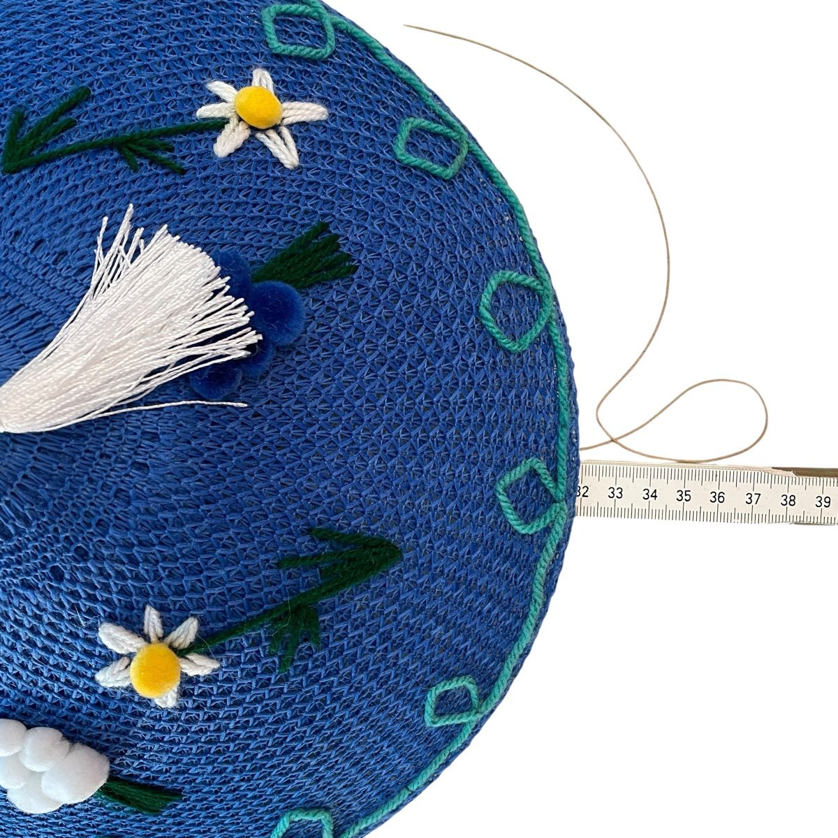 Copricapi, berretti & cappellini: 1940s vintage hat embroidered one size – Nuovo (secondo la descrizione) da Zürich venduto da MISSYS-WONDERBAG 2