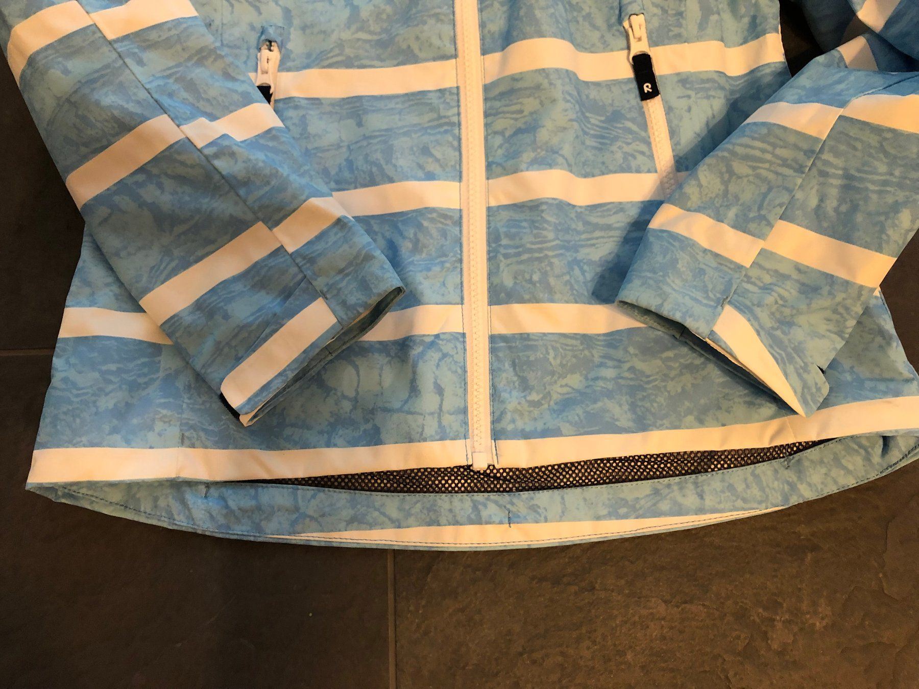 Giacche & Cappotti: Regenjacke Reima Tec hellblau/weiss, Gr. 146 – Nuovo (secondo la descrizione) da Zürich venduto da schneefuchs123 3