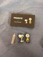 Peanuts x Moleskine  Emaille-Pins Snoopy & Charlie Brown