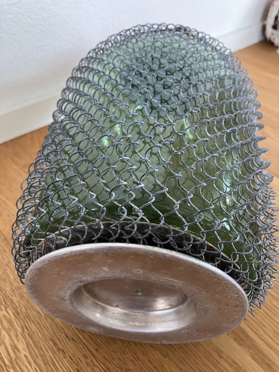 Bottiglie: Antike Flasche mit Drahtgeflecht – Usato da Willisau venduto da son_lq7g 4