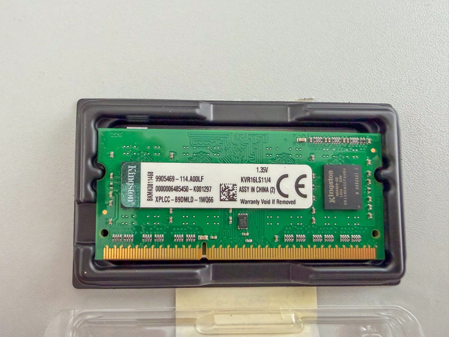 Kingston Memory / RAM: SODIMM DDR3L RAM 4GB KVR16LS11/4 – Gebraucht aus Sevelen von marcofl