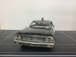 Ford Galaxie 500, 1964, Polizei Modellauto, 1:18