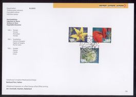 2012, Sammelblatt, Dauermarken Gemüseblüten, Nr. 795