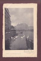 GENEVE - Cygnes et Quai Besançon Hugues - Lacroix