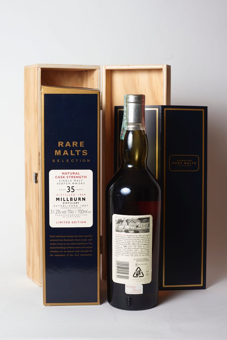 Bevande alcoliche: Rare Malts: Millburn 35 years natural cask strength – Usato da Maur venduto da privat101 1