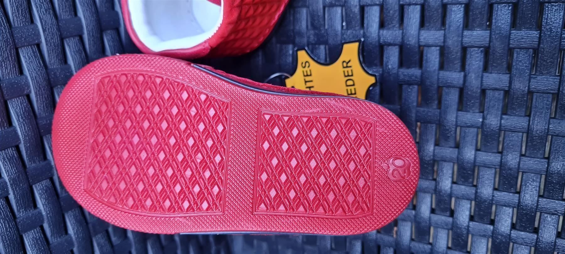 Scarpe per ragazzi: DENO Echtleder Schuhe gr21 ROT(303)NEU – Nuovo e nell'imballaggio originale da Buttwil venduto da KinderSchuhe 4