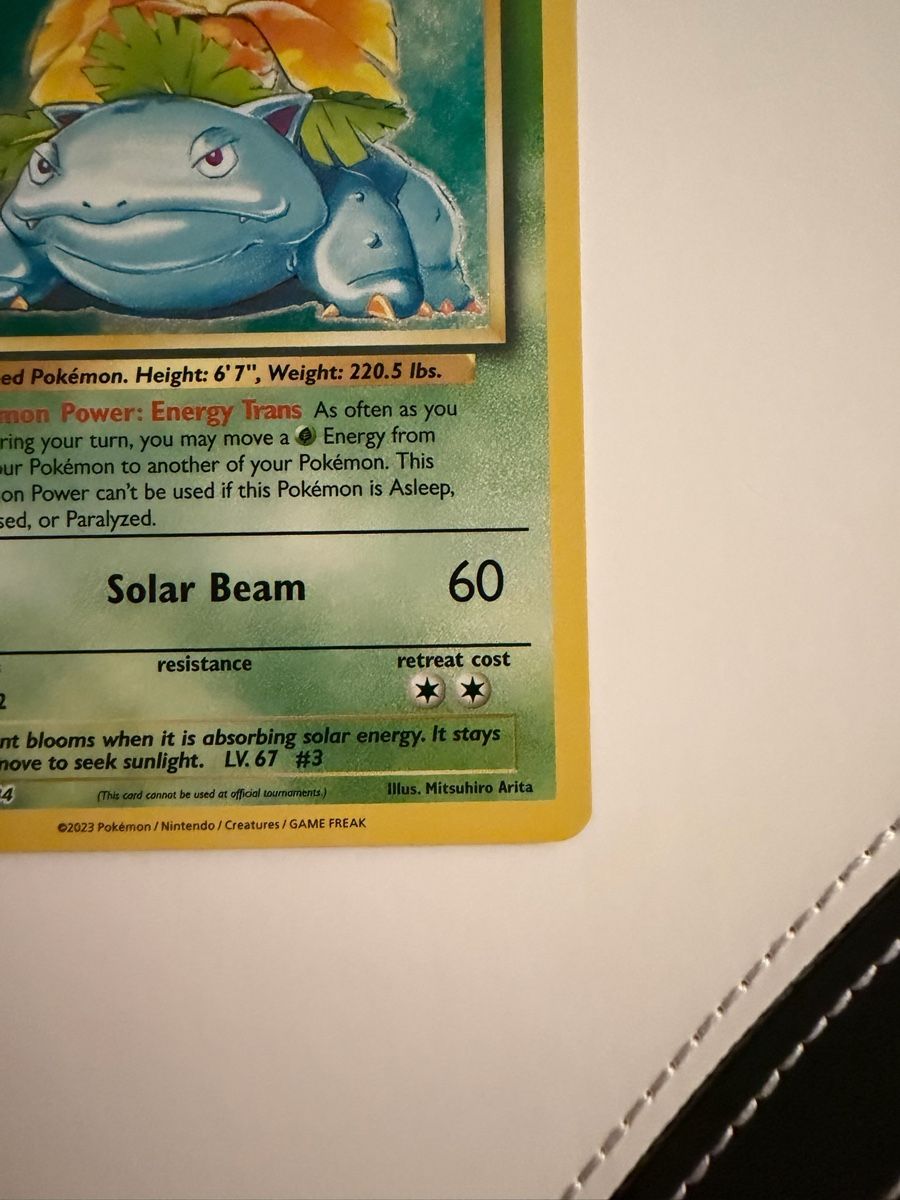 Pokémon Cartes à collectionner: Venusaur (Classic Collection) + 3 Karten – D'occasion à Biel/Bienne par SeeLoewe55 4