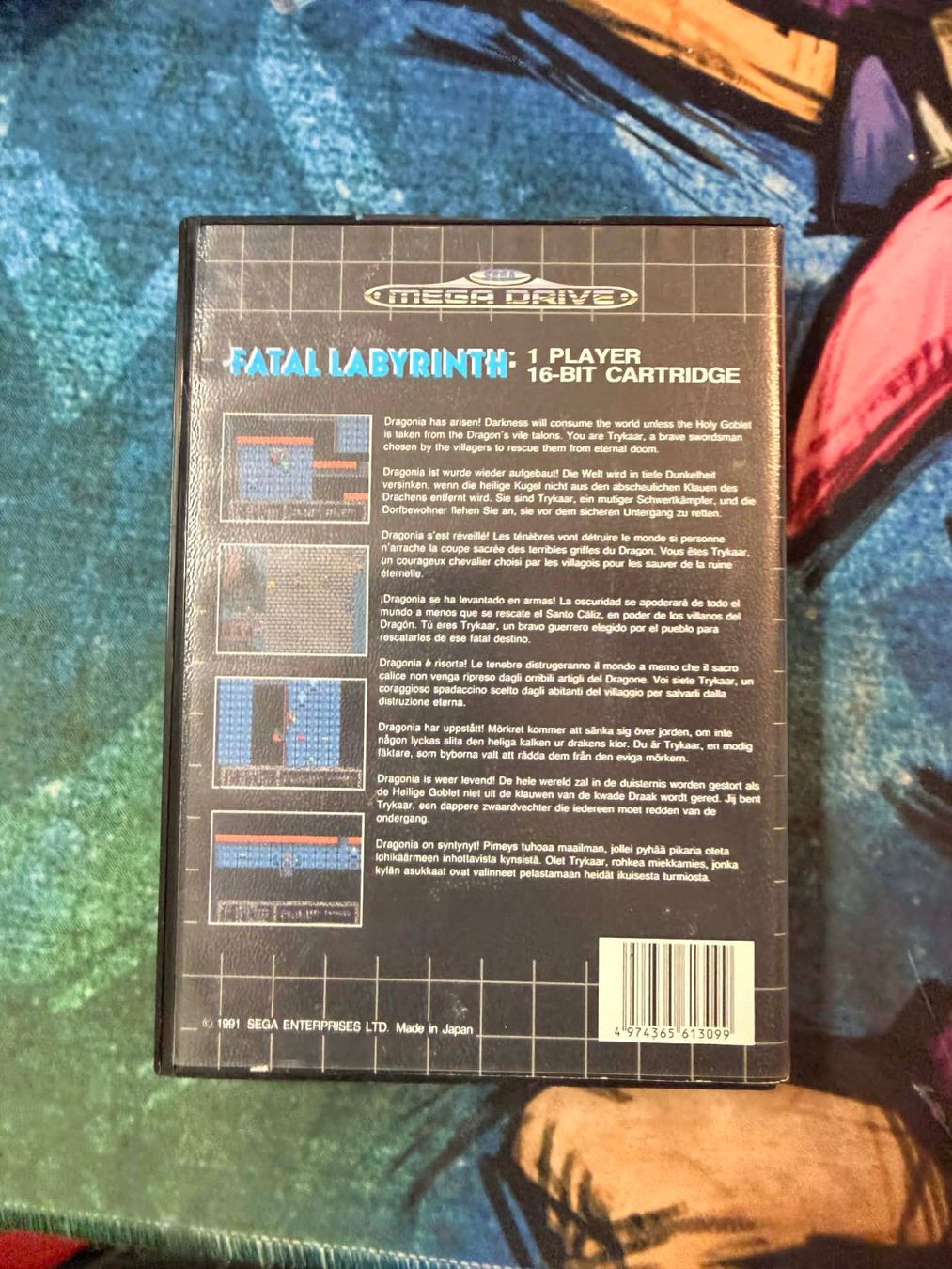 Sega Giochi: Fatal Labyrinth Sega Mega Drive – Usato da Giubiasco venduto da Ticinerd 1