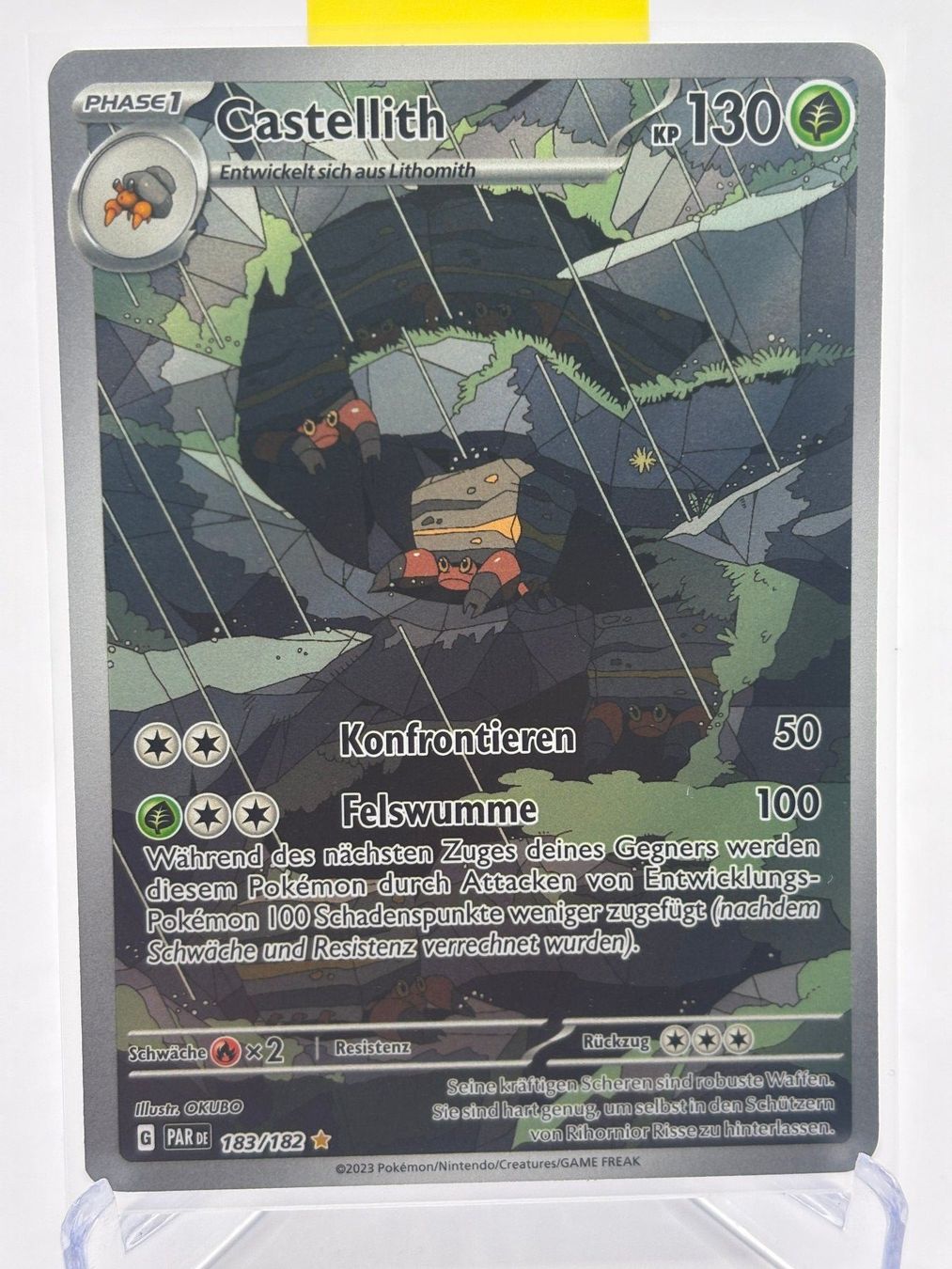 Pokémon Carte collezionabili: Paradoxrift - Castellith  (PAR 183) - DE – Nuovo (secondo la descrizione) da Allschwil venduto da Bullach